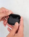 DECODED Airpods Pro hoesje – Geschikt voor AirPods Pro Full Grain Leer (Zwart)