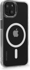 DECODED Clear Case Back Cover - iPhone 14 en 13 - Gerecycleerd Materiaal - Doorzichtig Hoesje - Magnetische Technologie van Apple - Transparant
