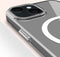 DECODED Clear Case Back Cover - iPhone 15 - 100% Gerecycleerd Plastic - Doorzichtig Hoesje - Geschikt voor MagSafe - Transparant