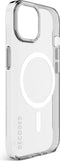 DECODED Clear Case Back Cover - iPhone 15 - 100% Gerecycleerd Plastic - Doorzichtig Hoesje - Geschikt voor MagSafe - Transparant