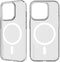 DECODED Clear Case Back Cover - iPhone 15 Pro - 100% Gerecycleerd Plastic - Doorzichtig Hoesje - Geschikt voor MagSafe -
