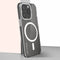 DECODED Clear Case Back Cover - iPhone 15 Pro Max - 100% Gerecycleerd Plastic - Doorzichtig Hoesje - Geschikt voor MagSafe - Transparant