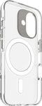 DECODED Clear Frosted Hoesje Geschikt voor iPhone 16 – Anti-Yellowing - 100% Gerecycleerd Materiaal – Geschikt voor MagSafe - Doorzichtig Hoesje – Wit