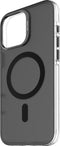 DECODED Clear Frosted Hoesje voor iPhone 16 Pro Max – Anti-Yellowing - 100% Gerecycleerd Materiaal – Geschikt voor MagSafe - Doorzichtig Hoesje – Zwart