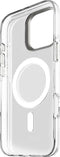 DECODED Clear Frosted Hoesje voor iPhone 16 Pro Max – Anti-Yellowing - 100% Gerecycleerd Materiaal – Geschikt voor MagSafe - Doorzichtig Hoesje – Wit