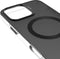 DECODED Clear Frosted Hoesje voor iPhone 16 Pro Max – Anti-Yellowing - 100% Gerecycleerd Materiaal – Geschikt voor MagSafe - Doorzichtig Hoesje – Zwart