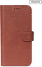 DECODED Detachable Wallet Case - iPhone 12 / 12 Pro - Afneembaar Hoesje met Pasjeshouder - Hoogwaardig Europees Leer - Magnetische Technologie van Apple - Bruin