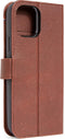DECODED Detachable Wallet Case - iPhone 12 / 12 Pro - Afneembaar Hoesje met Pasjeshouder - Hoogwaardig Europees Leer - Magnetische Technologie van Apple - Bruin
