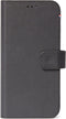 DECODED Detachable Wallet Case - iPhone 12 / 12 Pro - Afneembaar Hoesje met Pasjeshouder - Hoogwaardig Europees Leer - Magnetische Technologie van Apple - Zwart