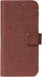 DECODED Detachable Wallet Case - iPhone 12 / 12 Pro - Afneembaar Hoesje met Pasjeshouder - Hoogwaardig Europees Leer - Magnetische Technologie van Apple - Bruin