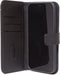 DECODED Detachable Wallet Case - iPhone 12 Mini - Afneembaar Hoesje met Pasjeshouder - Hoogwaardig Europees Leer - Magnetische Technologie van Apple - Zwart