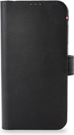 DECODED Detachable Wallet Case - iPhone 13 - Afneembaar Hoesje met Pasjeshouder - Hoogwaardig Europees Leer - Magnetische Technologie van Apple - Zwart
