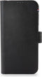 DECODED Detachable Wallet Case - iPhone 13 - Afneembaar Hoesje met Pasjeshouder - Hoogwaardig Europees Leer - Magnetische Technologie van Apple - Zwart