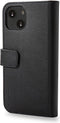 DECODED Detachable Wallet Case - iPhone 13 - Afneembaar Hoesje met Pasjeshouder - Hoogwaardig Europees Leer - Magnetische Technologie van Apple - Zwart