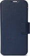 DECODED Detachable Wallet Case - iPhone 14 en 13 - Afneembaar Hoesje met Pasjeshouder - Hoogwaardig Europees Leer - Magnetische Technologie van Apple - Donker Blauw