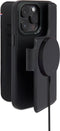 DECODED Detachable Wallet Case - iPhone 14 Pro Max - Afneembaar Hoesje met Pasjeshouder - Hoogwaardig Europees Leer - Magnetische Technologie van Apple - Zwart
