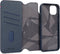 DECODED Detachable Wallet Case - iPhone 15 - 2-in-1 Magnetisch Afneembaar Hoesje met Pasjeshouder - Hoogwaardig Europees Leer - Geschikt voor MagSafe - True Navy Blauw