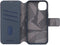 DECODED Detachable Wallet Case - iPhone 15 - 2-in-1 Magnetisch Afneembaar Hoesje met Pasjeshouder - Hoogwaardig Europees Leer - Geschikt voor MagSafe - True Navy Blauw