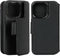 DECODED Detachable Wallet Case - iPhone 15 Plus - 2-in-1 Magnetisch Afneembaar Hoesje met Pasjeshouder - Hoogwaardig Europees Leer - Geschikt voor MagSafe - Black Zwart