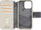 DECODED Detachable Wallet Case - iPhone 15 Pro - 2-in-1 Magnetisch Afneembaar Hoesje met Pasjeshouder - Hoogwaardig Europees Leer - Geschikt voor MagSafe - Clay Beige