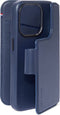 DECODED Detachable Wallet Case - iPhone 15 Pro Max - 2-in-1 Magnetisch Afneembaar Hoesje met Pasjeshouder - Hoogwaardig Europees Leer - Geschikt voor MagSafe - True Navy Blauw