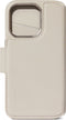 DECODED Detachable Wallet Case - iPhone 15 Pro Max - 2-in-1 Magnetisch Afneembaar Hoesje met Pasjeshouder - Hoogwaardig Europees Leer - Geschikt voor MagSafe - Clay Beige