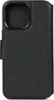 DECODED Detachable Wallet Case - iPhone 15 Pro Max - 2-in-1 Magnetisch Afneembaar Hoesje met Pasjeshouder - Hoogwaardig Europees Leer - Geschikt voor MagSafe - Black Zwart