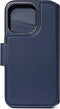 DECODED Detachable Wallet Case - iPhone 15 Pro Max - 2-in-1 Magnetisch Afneembaar Hoesje met Pasjeshouder - Hoogwaardig Europees Leer - Geschikt voor MagSafe - True Navy Blauw