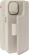 DECODED Detachable Wallet Case - iPhone 15 Pro Max - 2-in-1 Magnetisch Afneembaar Hoesje met Pasjeshouder - Hoogwaardig Europees Leer - Geschikt voor MagSafe - Clay Beige