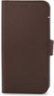 DECODED Detachable Wallet Case - iPhone SE / SE 3 / 8 - Afneembaar Hoesje met Pasjeshouder - Hoogwaardig Europees Leer - Bruin