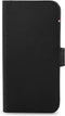DECODED Detachable Wallet Case - iPhone SE / SE 3 / 8 - Afneembaar Hoesje met Pasjeshouder - Hoogwaardig Europees Leer - Zwart