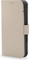 DECODED Detachable Wallet Case - iPhone SE / SE 3 / 8 - Afneembaar Hoesje met Pasjeshouder - Hoogwaardig Europees Leer - Beige
