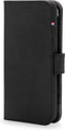 DECODED Detachable Wallet Case - iPhone SE / SE 3 / 8 - Afneembaar Hoesje met Pasjeshouder - Hoogwaardig Europees Leer - Zwart