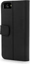 DECODED Detachable Wallet Case - iPhone SE / SE 3 / 8 - Afneembaar Hoesje met Pasjeshouder - Hoogwaardig Europees Leer - Zwart