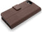 DECODED Detachable Wallet Case - iPhone SE / SE 3 / 8 - Afneembaar Hoesje met Pasjeshouder - Hoogwaardig Europees Leer - Bruin