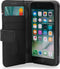 DECODED Detachable Wallet Case - iPhone SE / SE 3 / 8 - Afneembaar Hoesje met Pasjeshouder - Hoogwaardig Europees Leer - Zwart