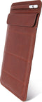 DECODED Foldable Sleeve - Hoogwaardig Full-Grain Leer, Diverse Kijkmodi, Tablethoes tot 9.7