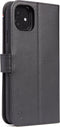 Decoded Leather Bookcase geschikt voor Apple iPhone 11 Black