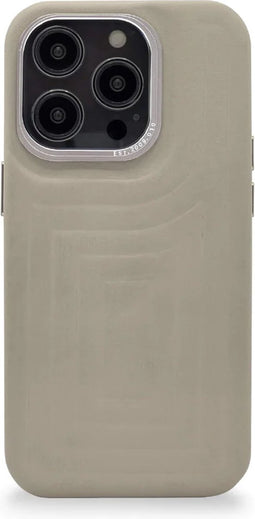 Decoded Leather Embossed Backcover Apple iPhone 14 Plus Pink
