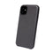 DECODED Leren Back Cover - iPhone 11 - Hoogwaardig Europees Leer - Hoesje met Metalen Knoppen - Zwart
