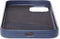 DECODED Leren Back Cover - iPhone 12 / 12 Pro - Hoogwaardig Europees Leer - Hoesje met Metalen Knoppen - Magnetische Technologie van Apple - Donker Blauw