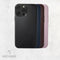 DECODED Leren Back Cover - iPhone 13 Pro - Hoogwaardig Europees Leer - Hoesje met Metalen Knoppen - Magnetische Technologie van Apple - Bruin