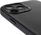 DECODED Leren Back Cover - iPhone 13 Pro Max - Hoogwaardig Europees Leer - Hoesje met Metalen Knoppen - Magnetische Technologie van Apple - Zwart