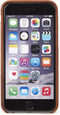 DECODED Leren Back Cover - iPhone SE / 6 / 6s / 7 / 8 - Hoesje met Pasjeshouder - Hoogwaardig Europees Leer - Bruin