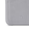 DECODED Leren Back Cover - iPhone SE / 6 / 6s / 7 / 8 - Hoesje met Pasjeshouder - Hoogwaardig Europees Leer - Grijs, Rood