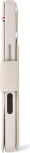 DECODED Leren Detachable Wallet Case Geschikt voor iPhone 16 Pro - 2-in-1 Magnetisch Afneembaar Hoesje met Pasjeshouder - Premium ECCO Leer - Geschikt voor MagSafe - Clay Beige