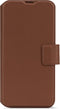 DECODED Leren Detachable Wallet Case voor iPhone 16 - 2-in-1 Magnetisch Afneembaar Hoesje met Pasjeshouder - Premium ECCO Leer - Geschikt voor MagSafe - Bruin