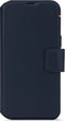 DECODED Leren Detachable Wallet Case voor iPhone 16 - 2-in-1 Magnetisch Afneembaar Hoesje met Pasjeshouder - Premium ECCO Leer - Geschikt voor MagSafe - Navy Blauw