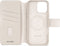 DECODED Leren Detachable Wallet Case voor iPhone 16 Pro Max - 2-in-1 Magnetisch Afneembaar Hoesje met Pasjeshouder - Premium ECCO Leer - Geschikt voor MagSafe - Clay Beige