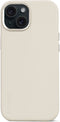 DECODED Leren Hoesje voor iPhone 15 - Hoogwaardig Europees Leer - Geschikt voor MagSafe - Clay Beige